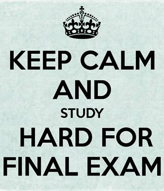 Keep Calm and Study Hard
