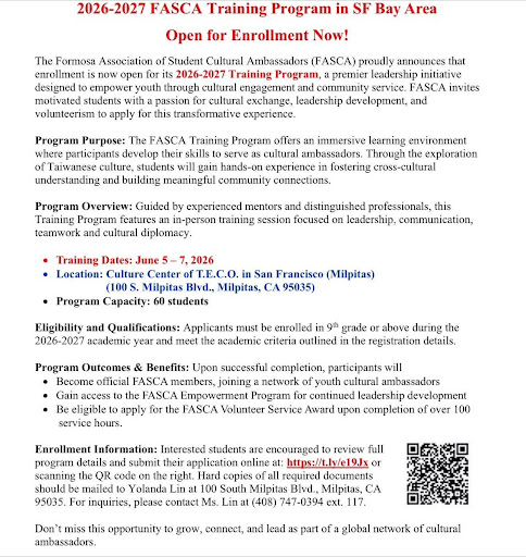 FASCA Training Program