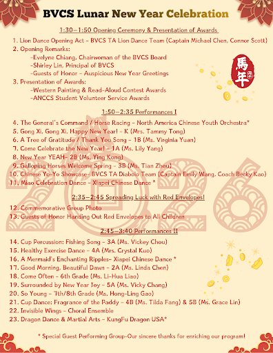 Lunar New Year Celebration Program